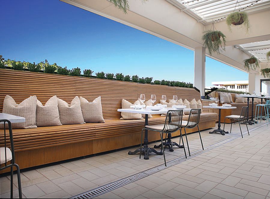 Eataly has myriad  dining options including the patio at Terra. PHOTO COURTESY OF BRANDS