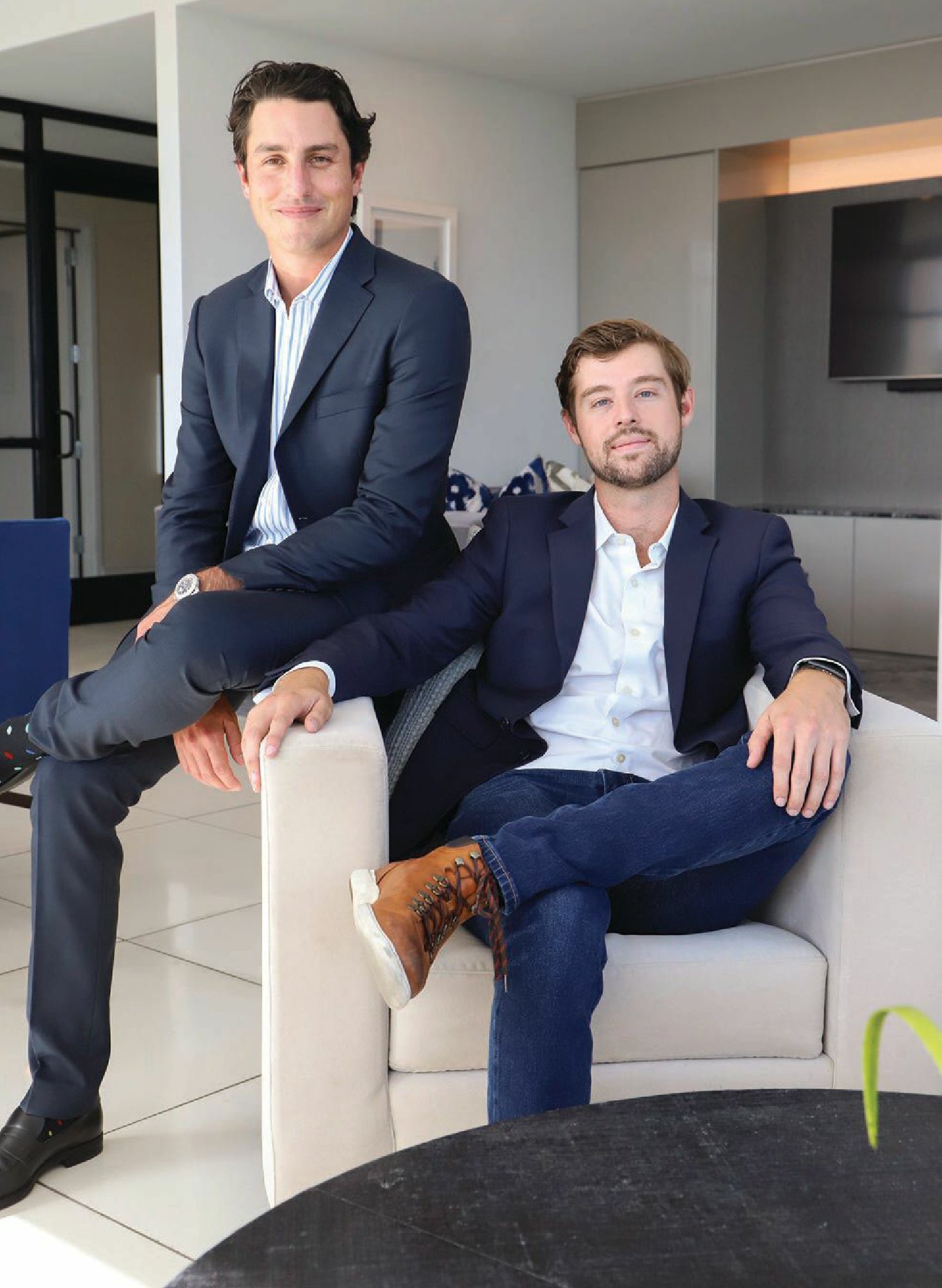 Founders Maxime Blandin and Dillon Baxter. PHOTO COURTESY OF PLANTSWITCH