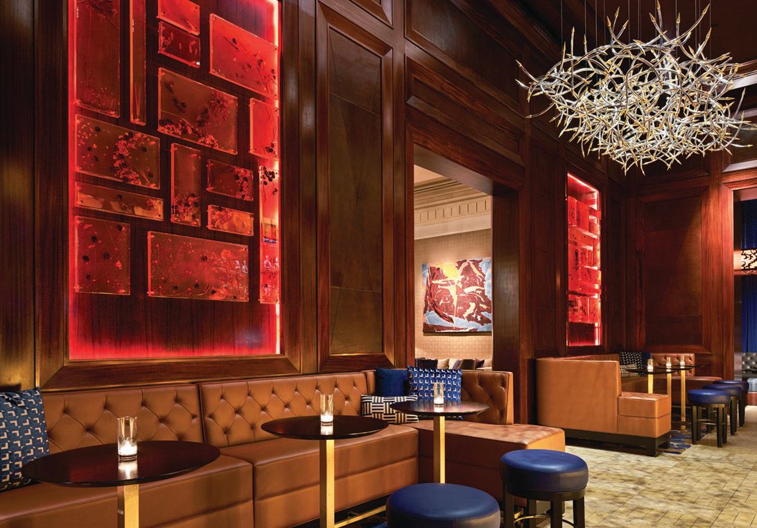 The Rattlesnake Bar is a hot spot on any given night PHOTO COURTESY OF THE RITZ-CARLTON, DALLAS