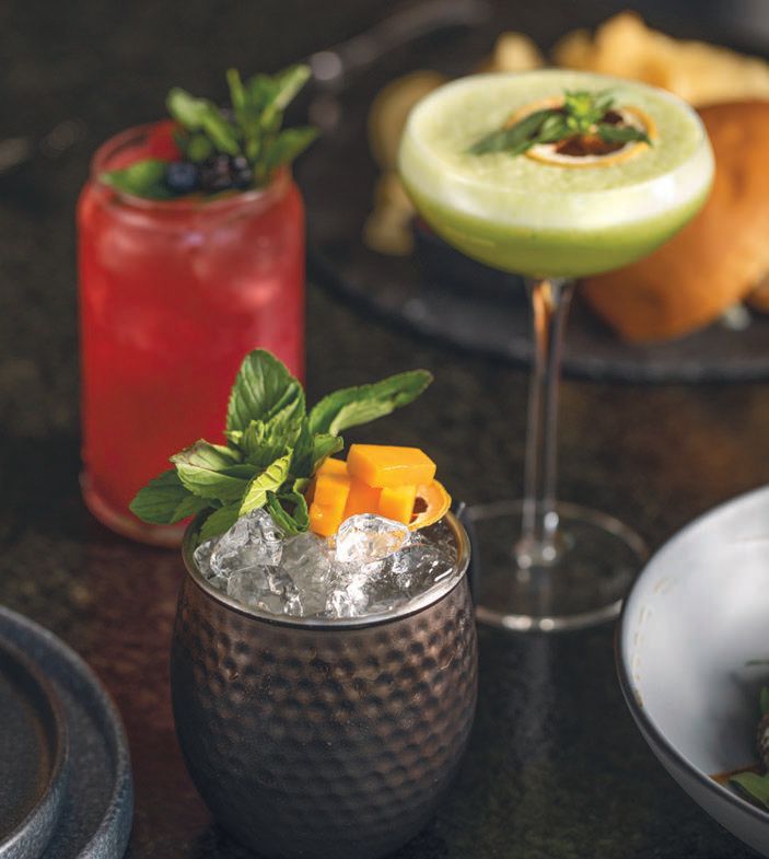 Atiìpico offers a colorful selection of craft cocktails for all to enjoy. PHOTO COURTESY OF BRANDS