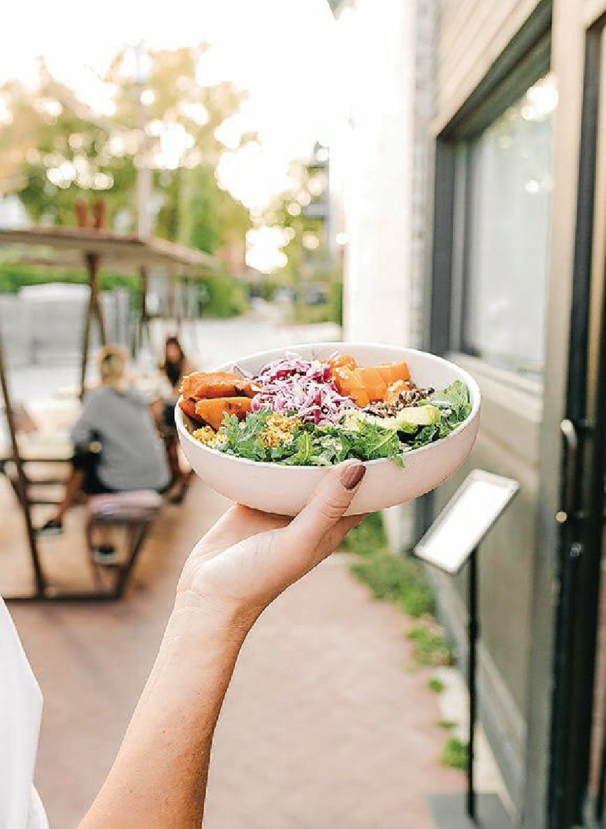 Fan favorites  include the Nourish  Bowl PHOTO COURTESY OF TRIBAL ALL DAY CAFE