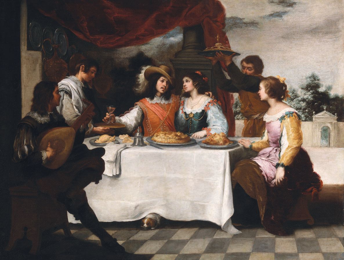 Bartolomé Esteban Murillo, “The Prodigal Son Feasting” (1660s, oil on canvas) PHOTO COURTESY OF THE NATIONAL GALLERY OF IRELAND