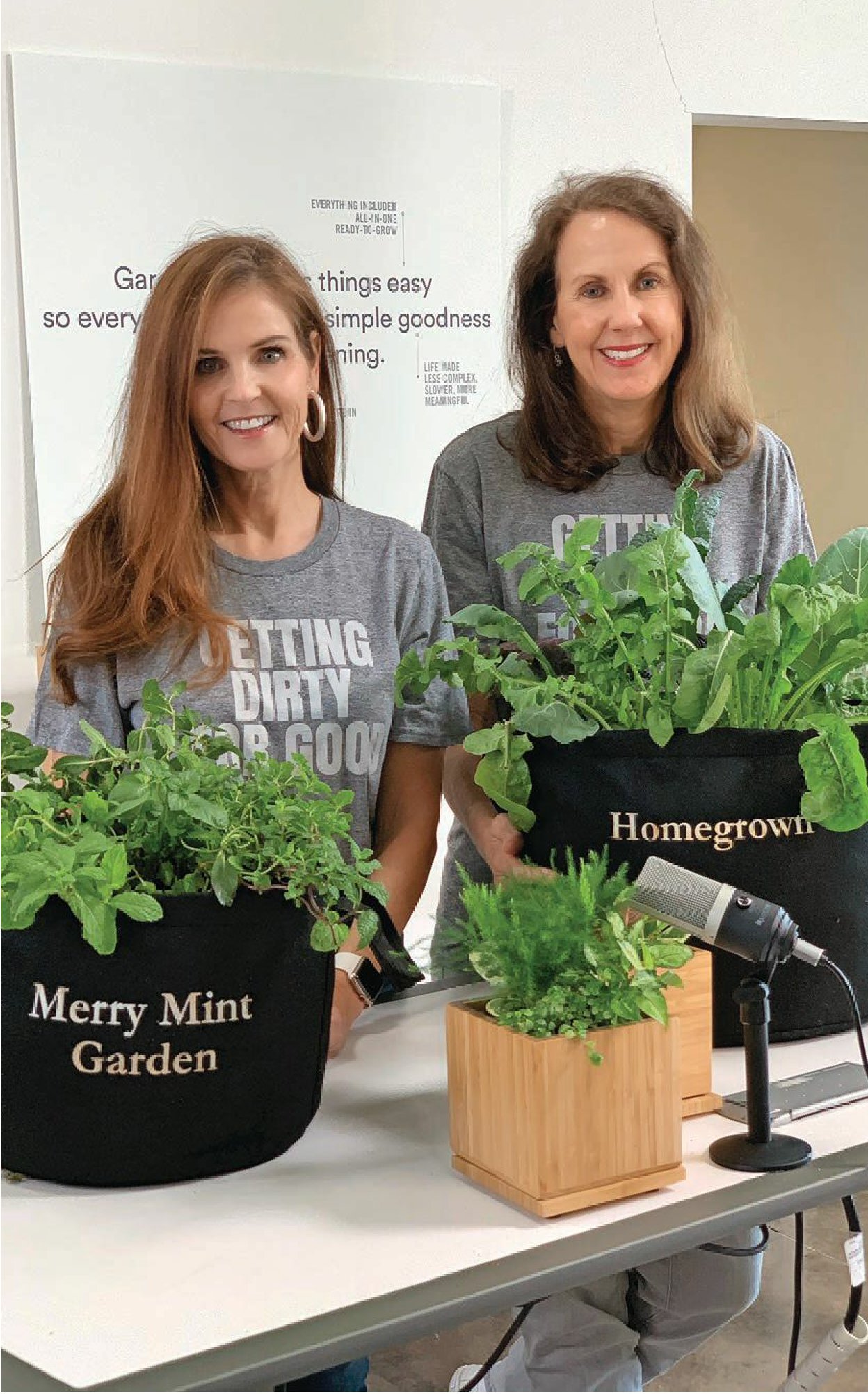 Gardenuity co-founders  Donna Letier and Julie Eggers PHOTO COURTESY OF GARDENUITY
